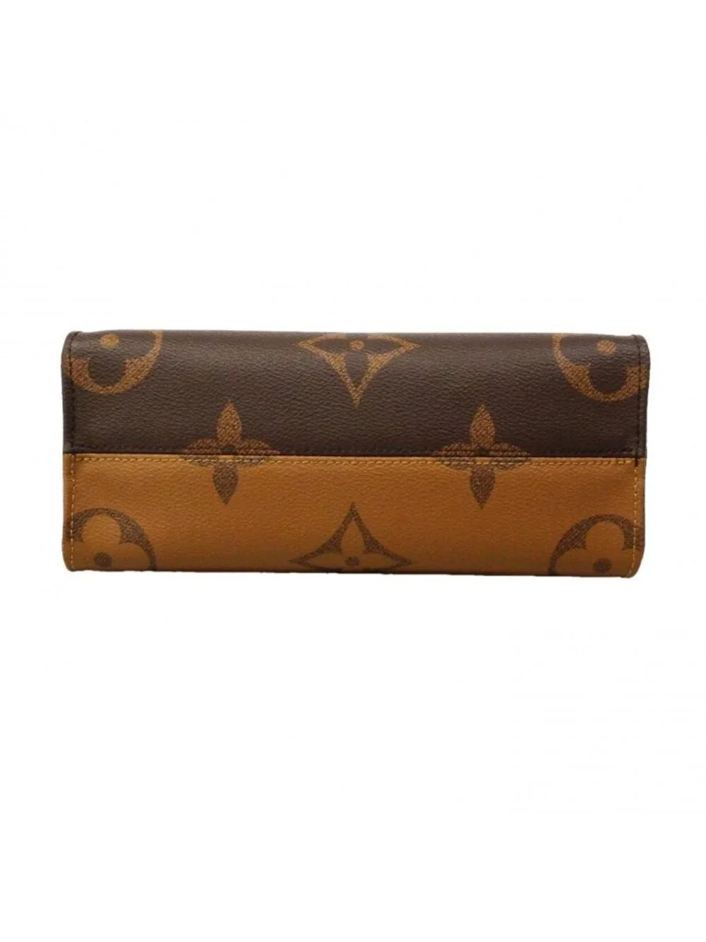 Louis Vuitton Handbag Monogram Giant Reverse On The Go PM Brown 2-Way
